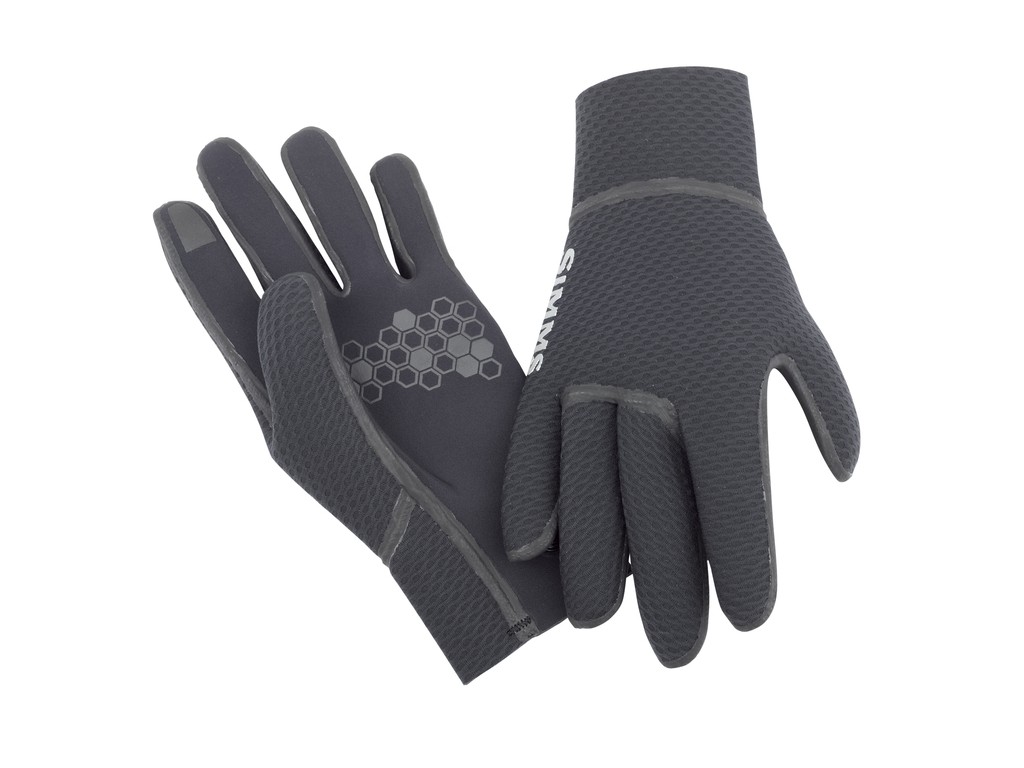 GANTS SIMMS Kispiox Glove Black | Gants SIMMS | DPSG